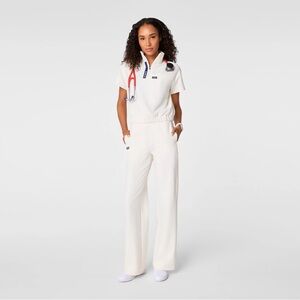 FIGS x Team USA Scrub Set - Off White